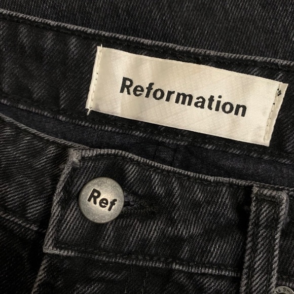 Reformation Harley Studded High Rise Jeans - Picture 2 of 3